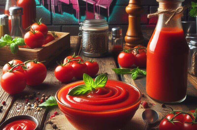 Coulis de tomate cuisiné maison