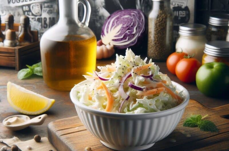 Vinaigrette salade de chou classique