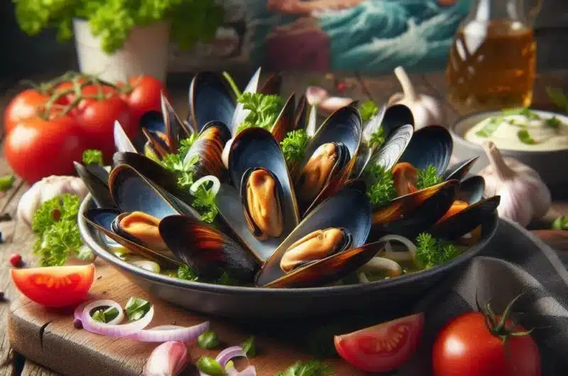 Recette de la sauce moules Marinières